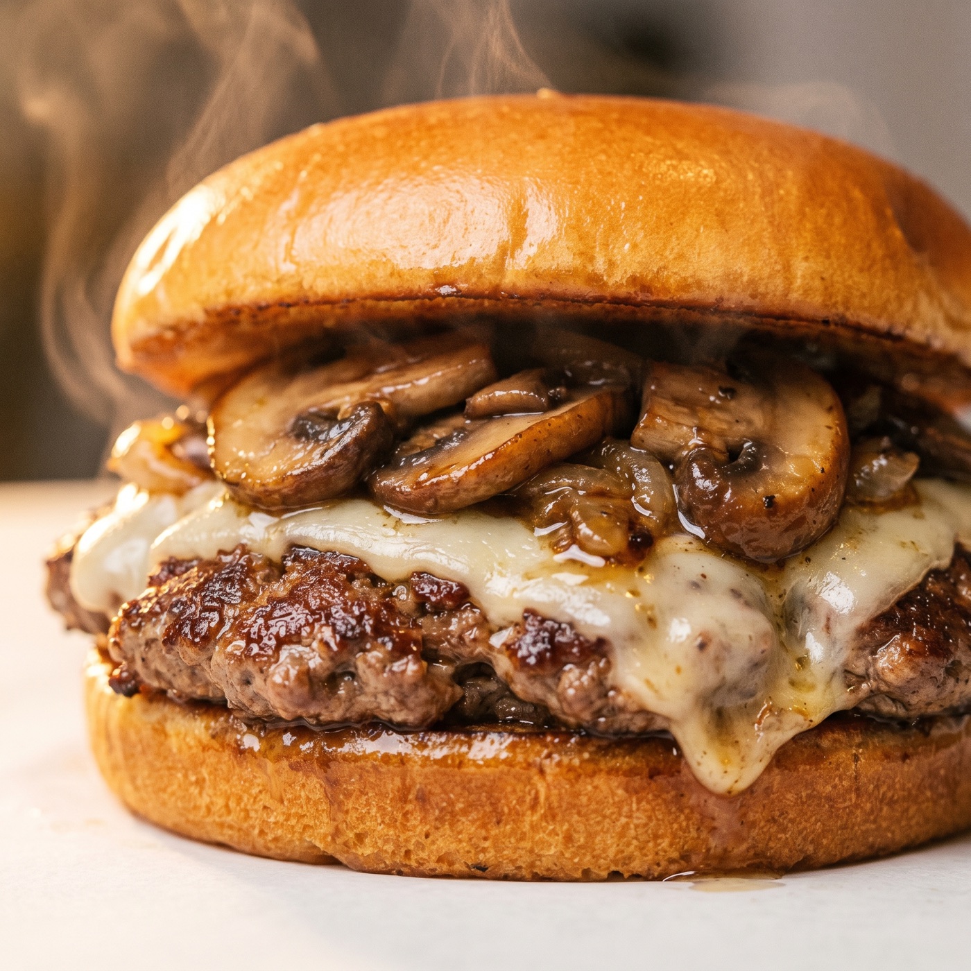 Smash burger at Murdock's Food Truck